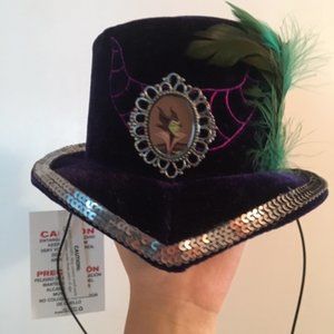 Disney Parks Maleficent mini top hat
